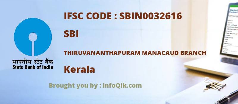 SBI Thiruvananthapuram Manacaud Branch, Kerala - IFSC Code