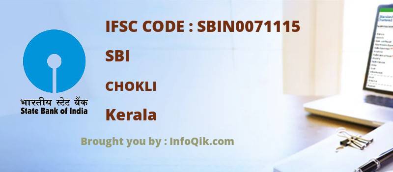 SBI Chokli, Kerala - IFSC Code