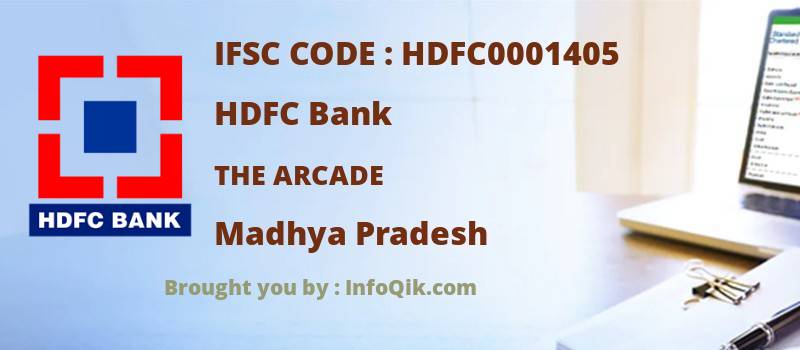 HDFC Bank The Arcade, Madhya Pradesh - IFSC Code