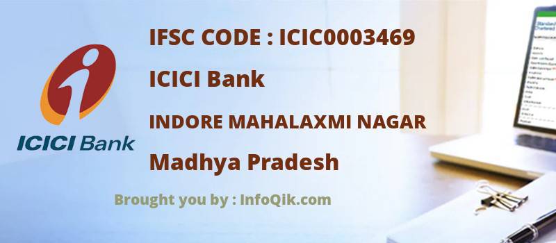 ICICI Bank Indore Mahalaxmi Nagar, Madhya Pradesh - IFSC Code