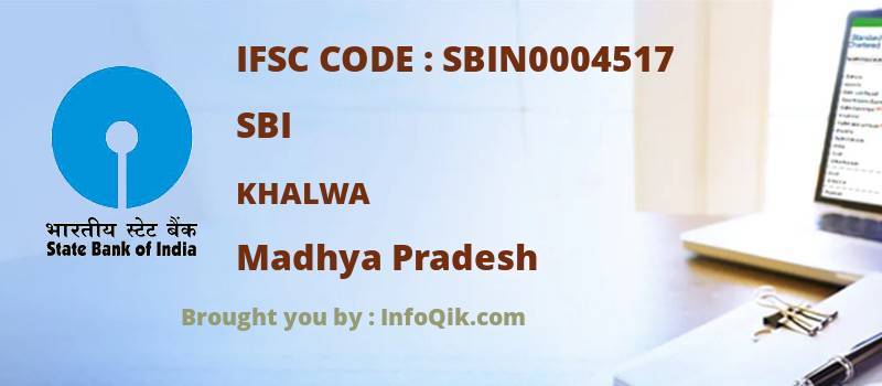 SBI Khalwa, Madhya Pradesh - IFSC Code