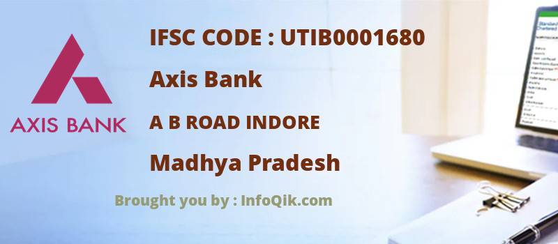 Axis Bank A B Road Indore, Madhya Pradesh - IFSC Code