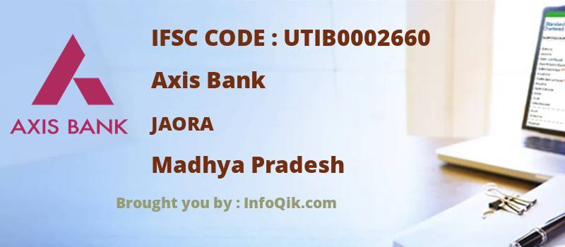 Axis Bank Jaora, Madhya Pradesh - IFSC Code