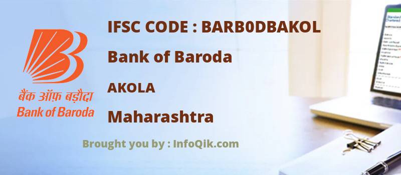 Bank of Baroda Akola, Maharashtra - IFSC Code