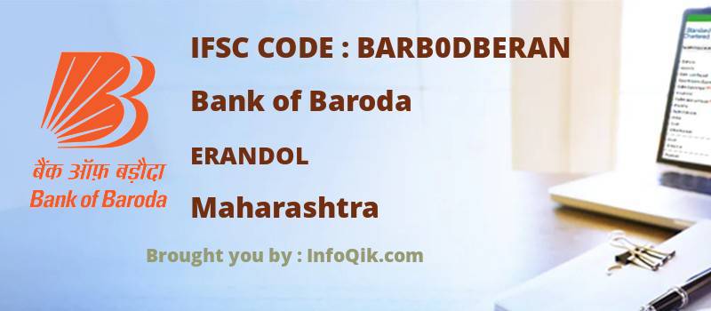 Bank of Baroda Erandol, Maharashtra - IFSC Code