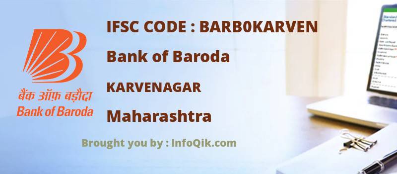 Bank of Baroda Karvenagar, Maharashtra - IFSC Code