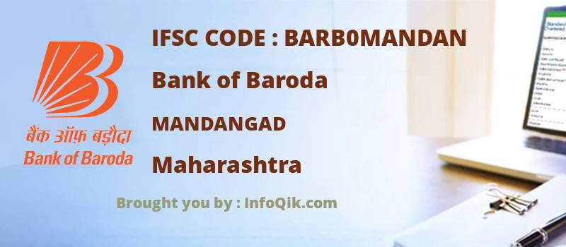 Bank of Baroda Mandangad, Maharashtra - IFSC Code