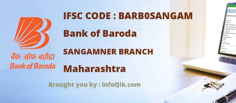 Bank of Baroda Sangamner Branch, Maharashtra - IFSC Code