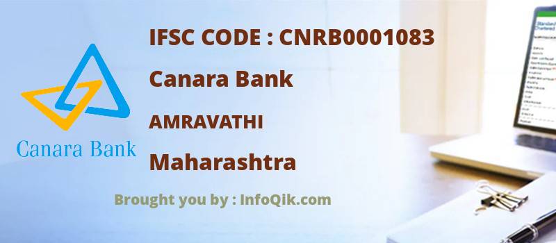 Canara Bank Amravathi, Maharashtra - IFSC Code