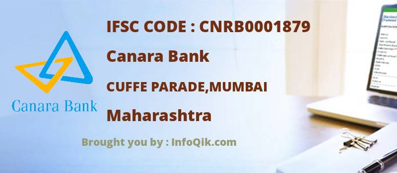 Canara Bank Cuffe Parade,mumbai, Maharashtra - IFSC Code