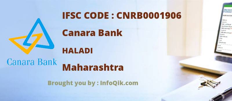 Canara Bank Haladi, Maharashtra - IFSC Code