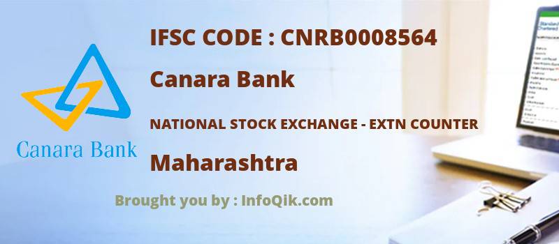 Canara Bank National Stock Exchange - Extn Counter, Maharashtra - IFSC Code