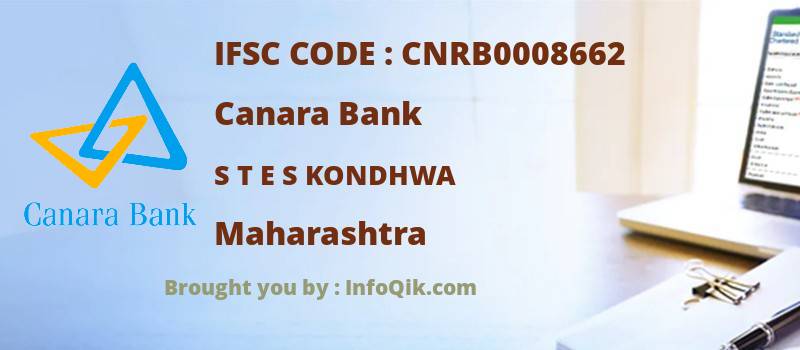 Canara Bank S T E S Kondhwa, Maharashtra - IFSC Code