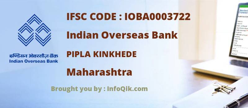 Indian Overseas Bank Pipla Kinkhede, Maharashtra - IFSC Code