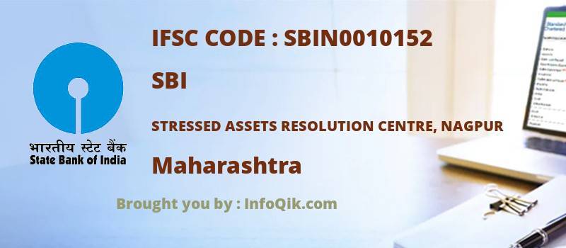 SBI Stressed Assets Resolution Centre, Nagpur, Maharashtra - IFSC Code