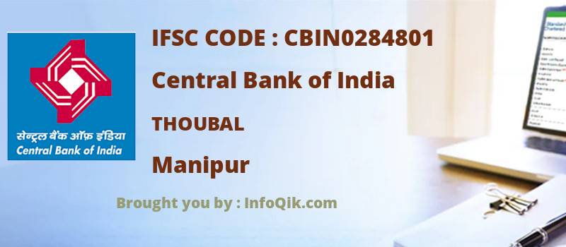 Central Bank of India Thoubal, Manipur - IFSC Code