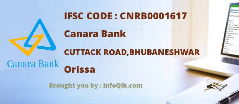 Canara Bank Cuttack Road,bhubaneshwar, Orissa - IFSC Code