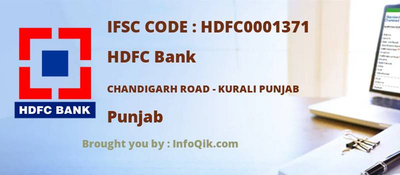 HDFC Bank Chandigarh Road - Kurali Punjab, Punjab - IFSC Code