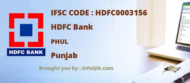 HDFC Bank Phul, Punjab - IFSC Code