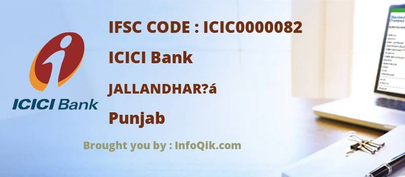 ICICI Bank Jallandhar?á, Punjab - IFSC Code