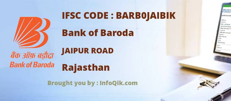 Bank of Baroda Jaipur Road, Rajasthan - IFSC Code