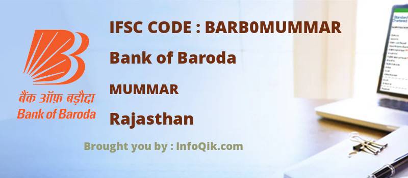 Bank of Baroda Mummar, Rajasthan - IFSC Code