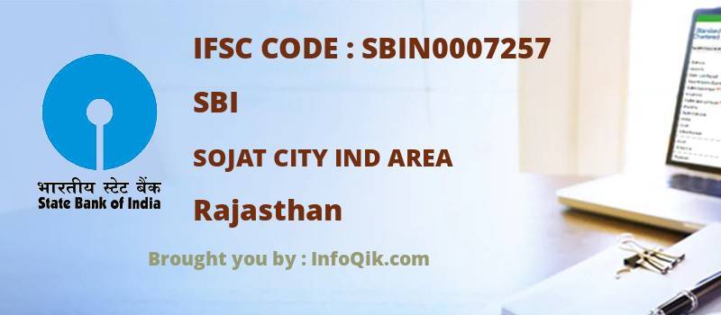 SBI Sojat City Ind Area, Rajasthan - IFSC Code