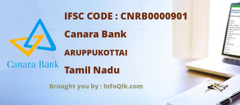 Canara Bank Aruppukottai, Tamil Nadu - IFSC Code