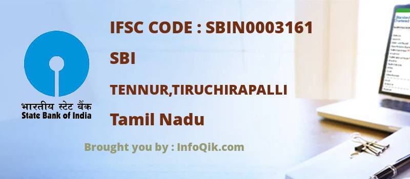 SBI Tennur,tiruchirapalli, Tamil Nadu - IFSC Code