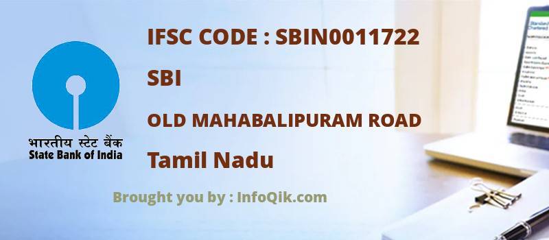 SBI Old Mahabalipuram Road, Tamil Nadu - IFSC Code