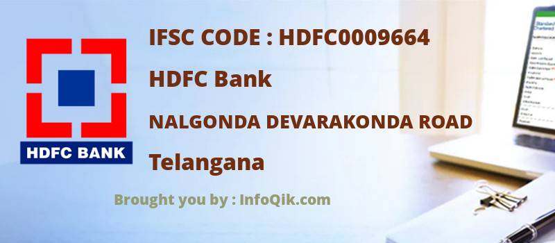 HDFC Bank Nalgonda Devarakonda Road, Telangana - IFSC Code