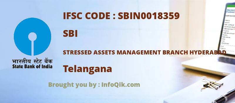 SBI Stressed Assets Management Branch Hyderabad, Telangana - IFSC Code