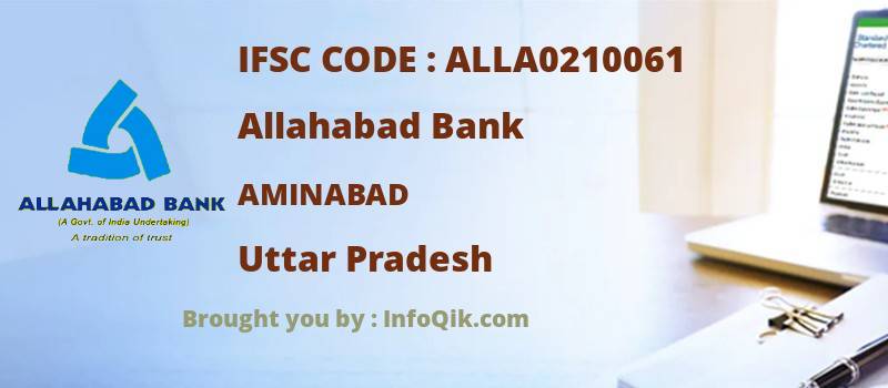 Allahabad Bank Aminabad, Uttar Pradesh - IFSC Code