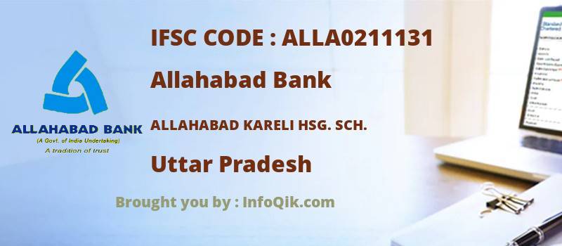 Allahabad Bank Allahabad Kareli Hsg. Sch., Uttar Pradesh - IFSC Code