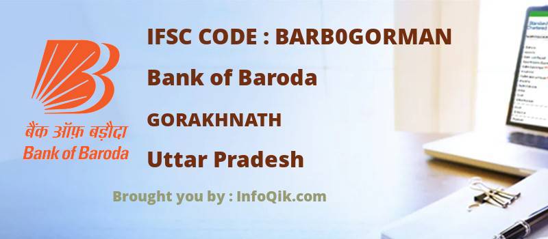 Bank of Baroda Gorakhnath, Uttar Pradesh - IFSC Code