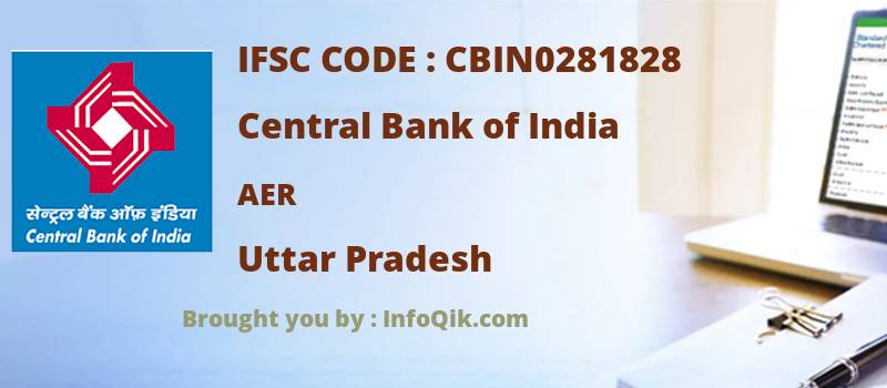 Central Bank of India Aer, Uttar Pradesh - IFSC Code