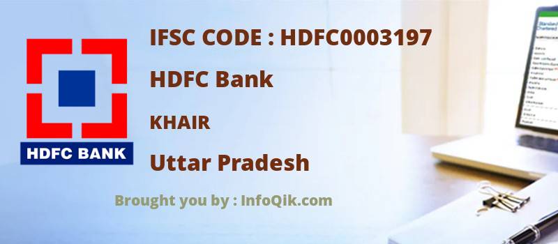 HDFC Bank Khair, Uttar Pradesh - IFSC Code