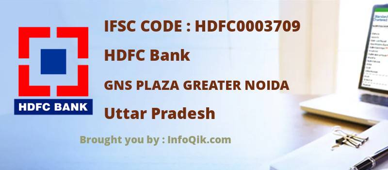 HDFC Bank Gns Plaza Greater Noida, Uttar Pradesh - IFSC Code