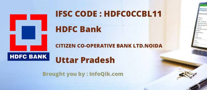 HDFC Bank Citizen Co-operative Bank Ltd.noida, Uttar Pradesh - IFSC Code