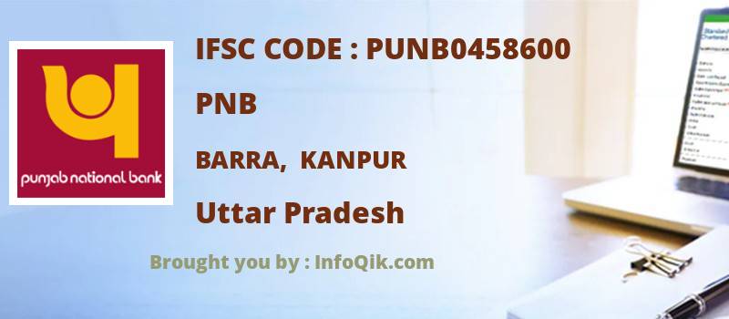 PNB Barra,  Kanpur, Uttar Pradesh - IFSC Code