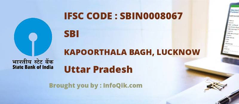 SBI Kapoorthala Bagh, Lucknow, Uttar Pradesh - IFSC Code