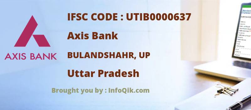 Axis Bank Bulandshahr, Up, Uttar Pradesh - IFSC Code