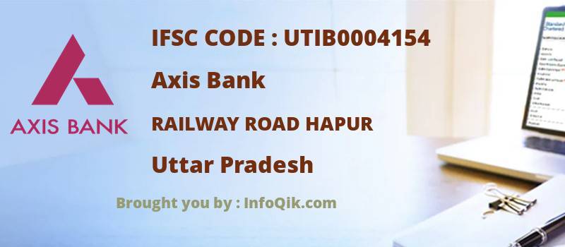 Axis Bank Railway Road Hapur, Uttar Pradesh - IFSC Code