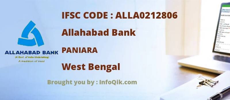 Allahabad Bank Paniara, West Bengal - IFSC Code