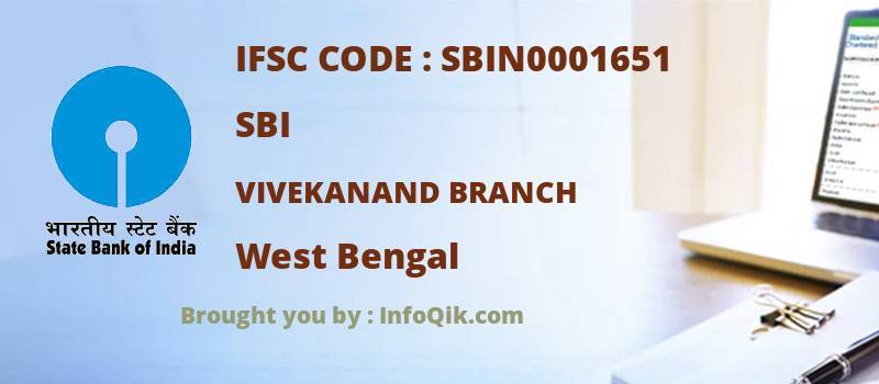 SBI Vivekanand Branch, West Bengal - IFSC Code